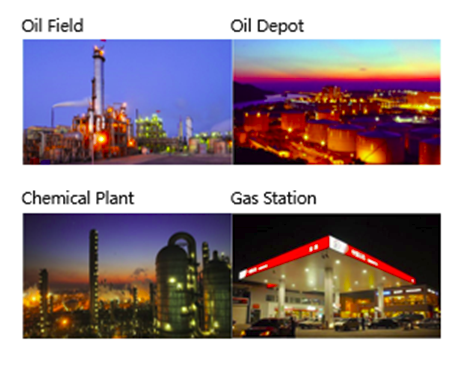 45w Pf0.9 Explosion Proof Led Canopy Lighting For Oil Gas Station