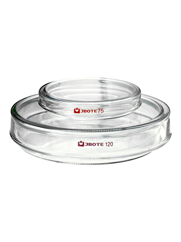 Sodium Calcium Glass Petri & Cell Bacterial Culture Dishes High Temperature Resistant Large Capacity