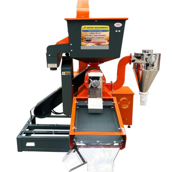 YIFENG AGRO 750KG Rice Mill Machine With Auto Loading Lifter 6N80L Type