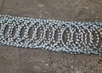 Cordas de espinhos galvanizadas Barbeador Cercas de arame da prisão Cercas anti-escalada