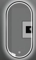 Lumière lumineuse ovale de miroir de salle de bains de LED avec l'éclairage intégré de LED