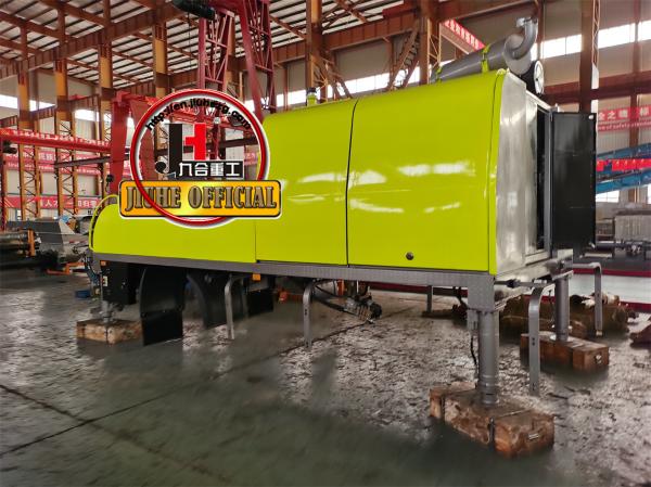 China fábrica de caminhão de bomba de concreto JIUHE bombas de concreto HBC100 sem caminhão bomba de concreto para venda