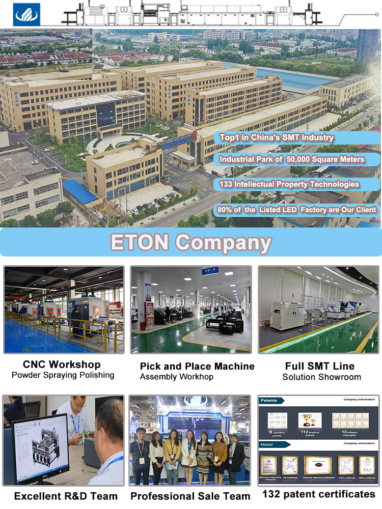 Pcb быстрой скорости ETON высокотехнологичный привел pcb производственной линии шарика делая машину