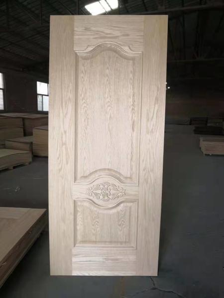 2.7mm,3mm Teak Veneer MDF Door Skin/Teak Veneer Moulded PLYWOOD door skin
