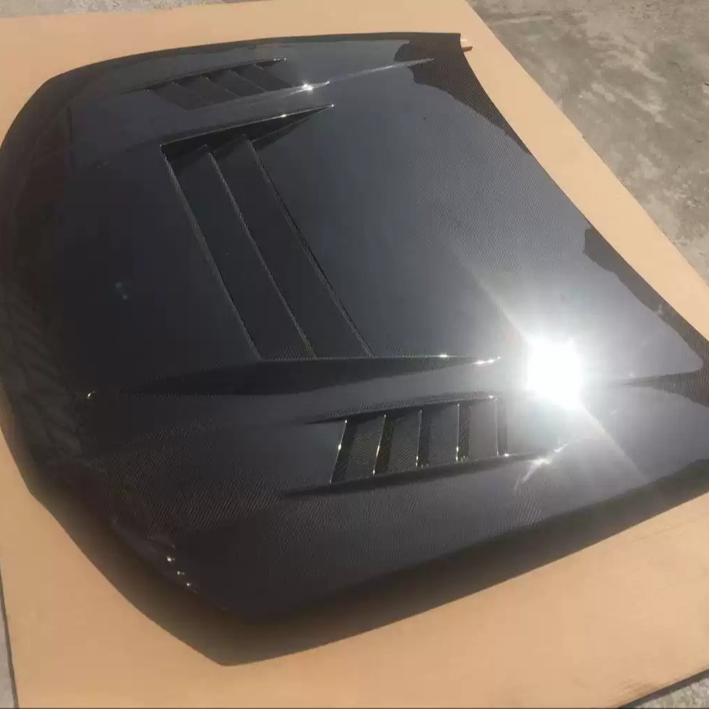 Professional Test Custom Carbon Fiber Hood for Nissan Silvia S15 Modified Hole Hood