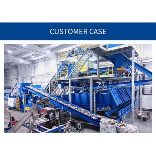 Municipal  Solid Domestic Automatic Msw Garbage Recycling Waste Sorting Plant  Line System