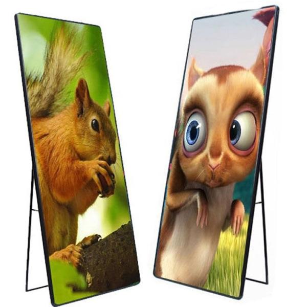 Outdoor P3 P4 P5 LED Poster Display Screen Indoor Advertising Screens