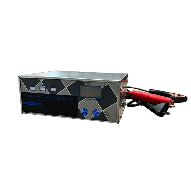 6A 12A 12V свинцово-кислотный двигатель зарядное устройство батареи с светодиодным дисплеем 50 Гц Автоматический адаптер питания