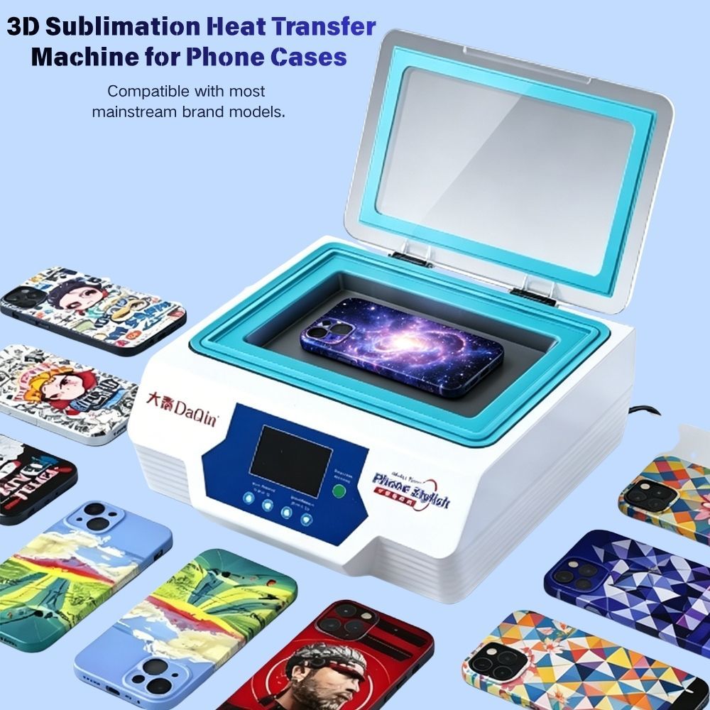 3D Sublimation Heat Transfer Printing Machine, Easy to Process Complex Irregular 3D Objects