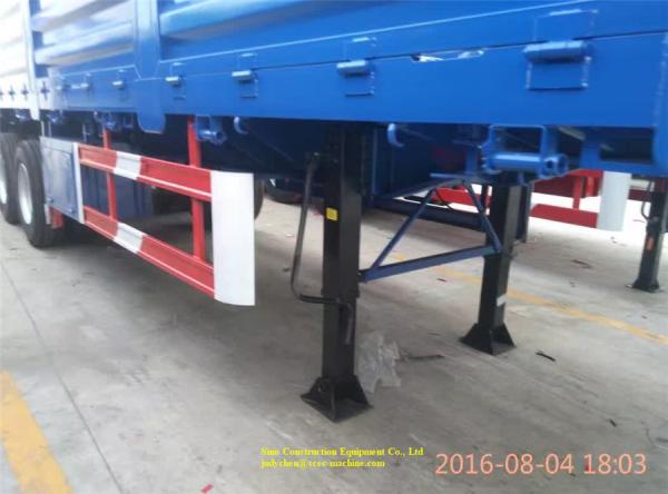 Loading 50t Semi Cargo Trailer Double Function For Long Distance Transportation