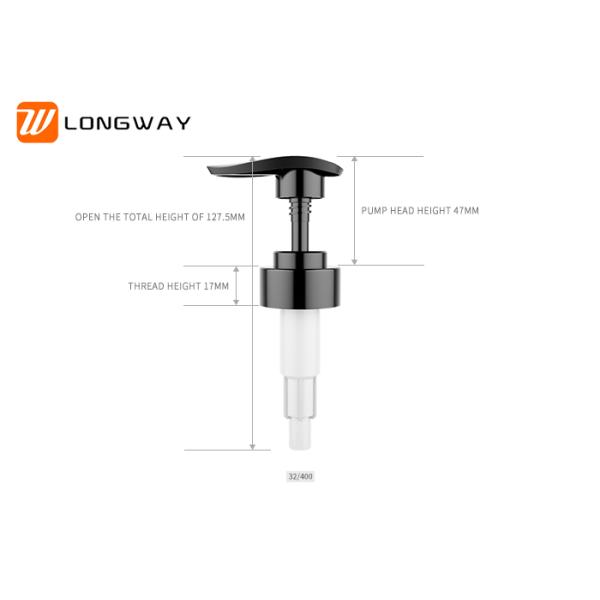 32/400 Hand Shower Gel Pump Dispenser Leakage Prevention 1.6-2.0cc/T Dischage