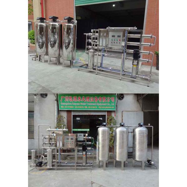 Phase de l'usine 380V 50Hz 3 de purification d'eau d'osmose d'inversion de SS304 5TPH