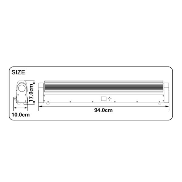 DJ освещает приведенный 8x3w луч Sharpy двигая лазерный луч приведенный полного цвета
