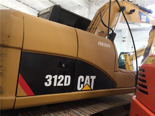12T weight Used Crawler Excavator Caterpillar 312D C4.2 engine with Original Paint