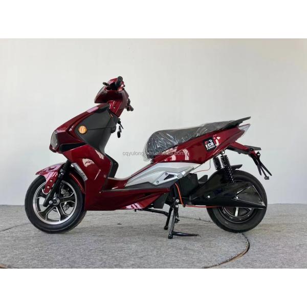 Мощный 1500W/2000W Мотор Электрический мотоцикл с двойным дисковым тормозом и 12-дюймовой шиной