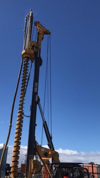 KR125M Borehole Pile Drilling cale la construction de CFA a ennuyé le diamètre de forage maximal d'équipement de pile 1200 millimètres