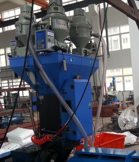 Double Layer Blown Film Extrusion Machine With High Output 100KG/H