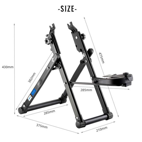 2.1kg Wheel Repair Tools Professional Bike Wheel Truing Stand for MTB and Road Bikes