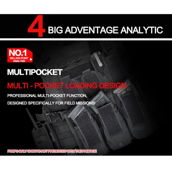 Outdoor Army Military Bulletproof Vest Tactical Vest Outdoor Vest for Field Play