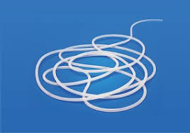 Tube en silicone flexible de qualité médicale à surface lisse, non toxique et sans odeur