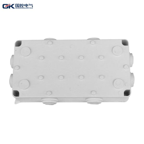Dustproof Plastic Junction Box Indoor Outdoor Electric White PC Material Custom - Made