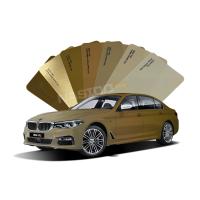 TPU Brown Orange Series Film d'emballage de couleur pour la protection de la peinture automobile par vente directe d'usine