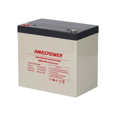 12v 50ah SFM VRLA AGM Battery Deep Cycle Sla Vrla Battery For Solar Panel