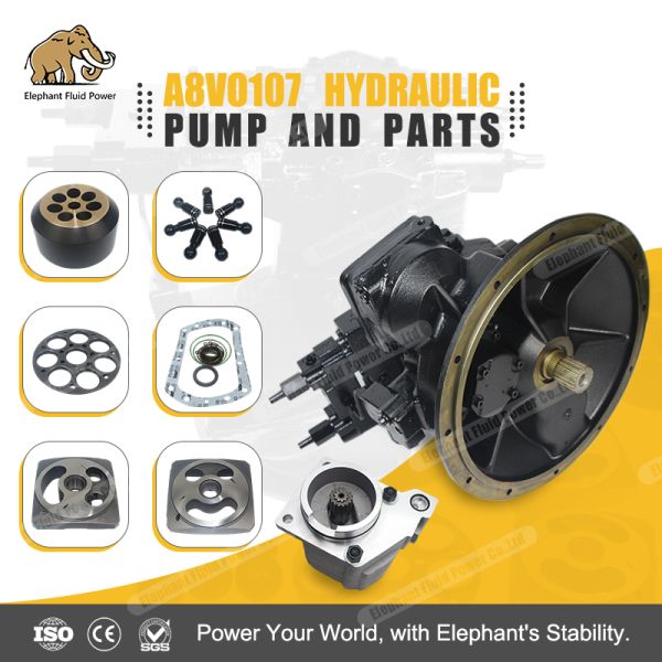 A8VO107 charge pump, used for hydraulic pump repair, refurbishment and maintenance. Direct installation, 100% compatible, brand new.