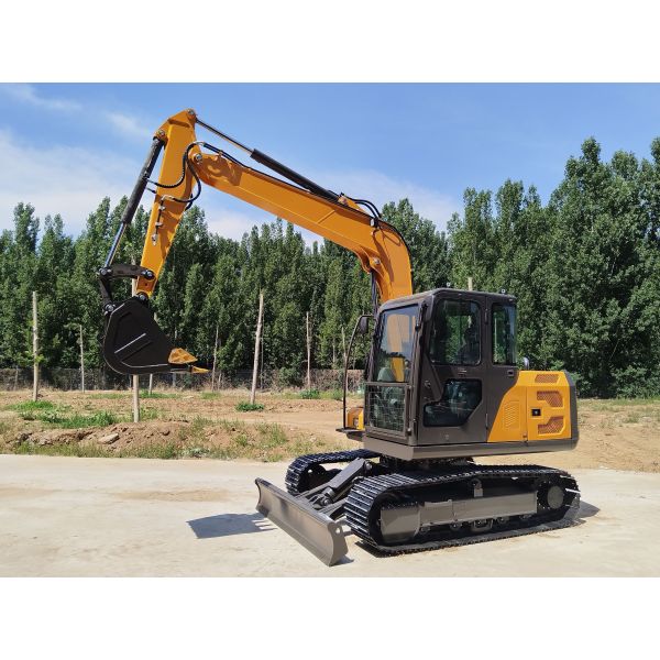 TRACK /RUBBER EXCAVATOR HX8075 ,7.5TONS RUBBER TRACK ,MINI EXCAVATOR
