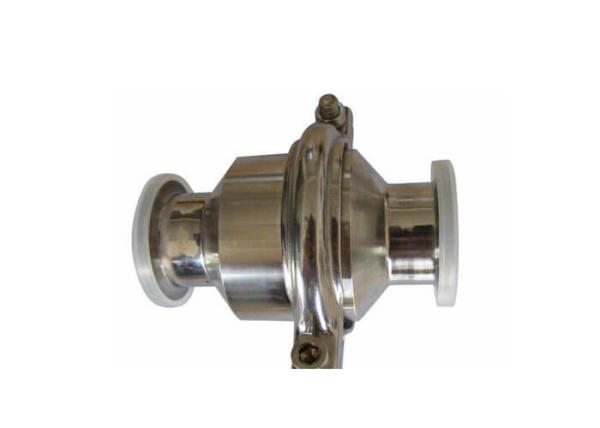 Durable 3A A270 Sanitary Non Return Valve / Ball Check Valve Stainless Steel