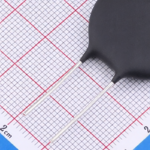 NTC Thermistor KNSCHA 206RV189 with Metal Oxides of Iron Nickel Cobalt and Phenolic Aldehyde Wrapper