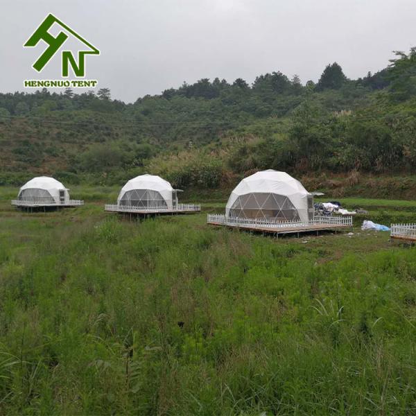 Large Camping Home Backyard Geodesic Dome Tent Kits Glamping Garden House