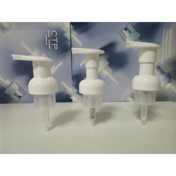 Customize Transparent Plastic Foam Pump For Clear Foam Bottle Pump With 0.8cc