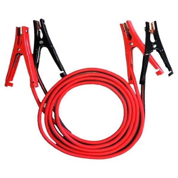 a bateria de carro Jumper Cables de 2m, auto cabo TPR do impulsionador 500A isolou