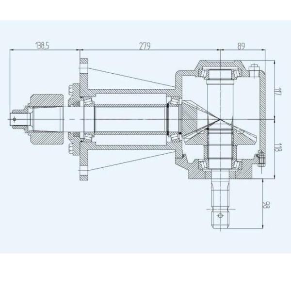 Conveyor Mill Machine Industrial Worm Gearbox Reducer