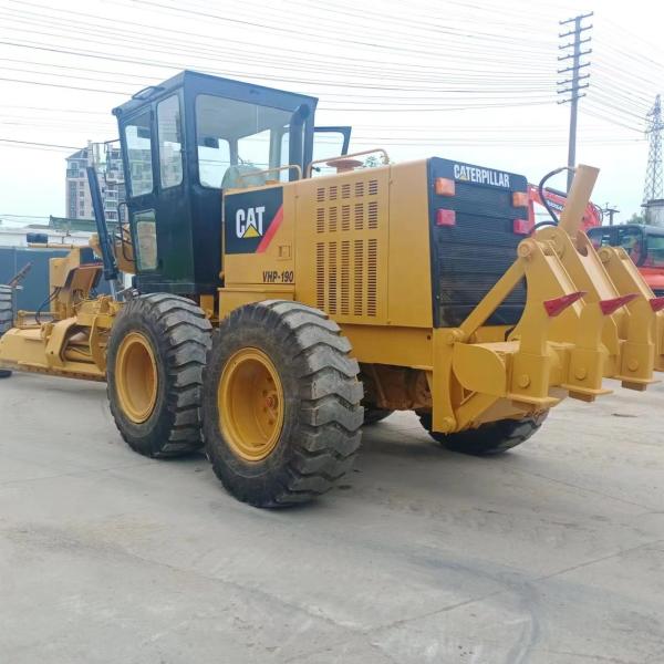 Secondhand CAT140K Motor Grader Original Color Used Engineering Construction Machinery