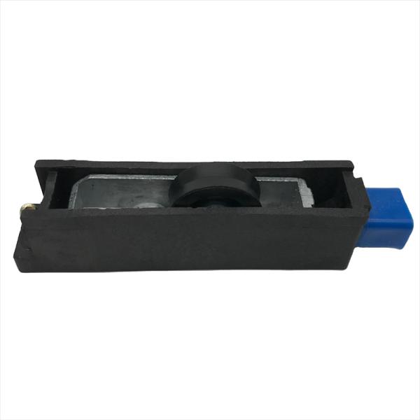 Argentina Heavy Duty Single V Shape Nylon Pulley Wheel Zinc Alloy Inner Part Plastic Housing Sliding Door And Window Rollers