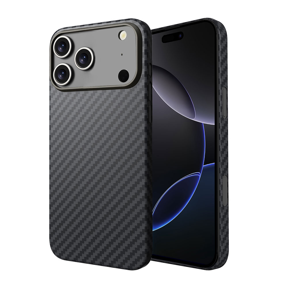Laudtec Custom Real Carbon Fiber Cases for iPhone 18 Pro Max Fold Magnetic Charging Shockproof Cover Ultra Thin Wholesale OEM