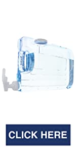 Portable Outdoor Camping Water Bucket With Handle BPA-Free Food Grade Material Square Liquid Storage Container