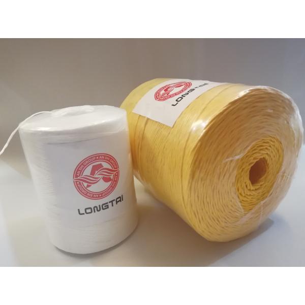 Shock Absorbing 5mm UV Treated Plastic Twisted Rope SGS / Poly Baler Twine