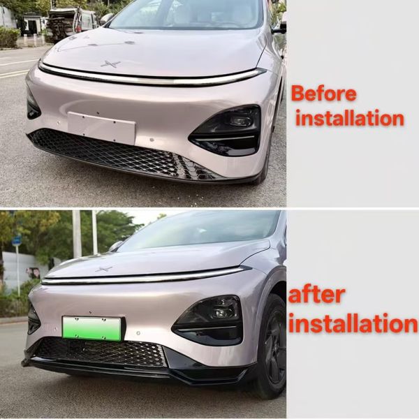 For 23-26 Xiaopeng G6 Front and Rear Bumper Side Skirts Modified Appearance Sports Kit