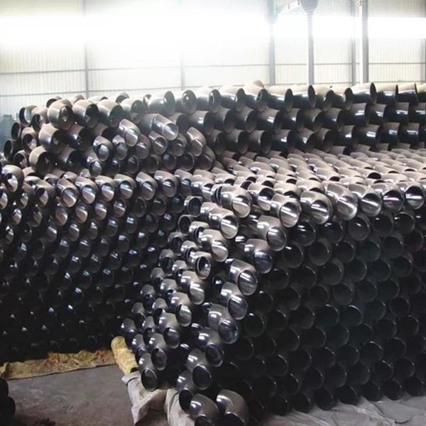 Безшовные штуцеры трубы стали углерода проталкивают сварное соединение встык проталкивают 90 градусов