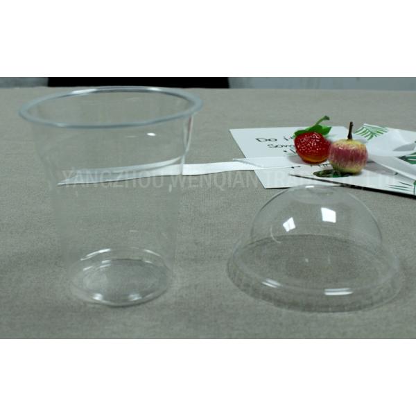 Disposable Drink Water PET Cup Transparent Clear Food Grade Milk Tea Cups Disposable Drinking Cups With Lids