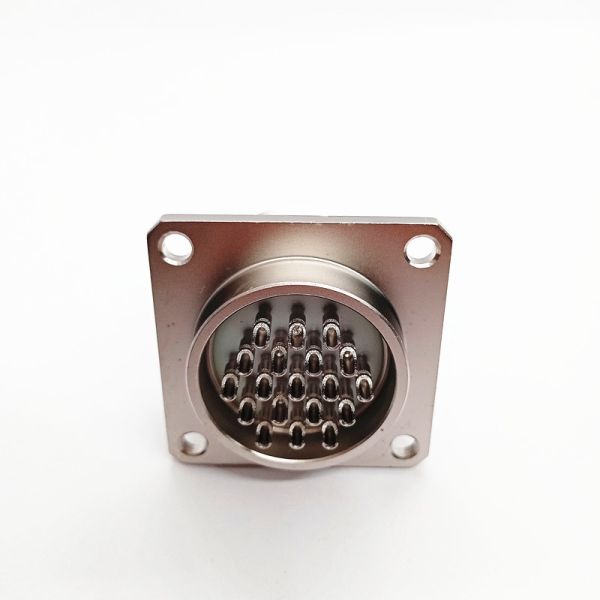 High Reliability Glass Sintered IP68 Sealed Hermetic Connector 2PMG27-19 for Aerospace & Military