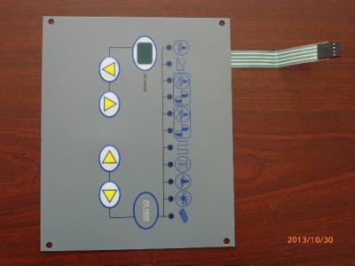 Controle o teclado liso do interruptor de membrana da sensação, painel de controle remoto flexível