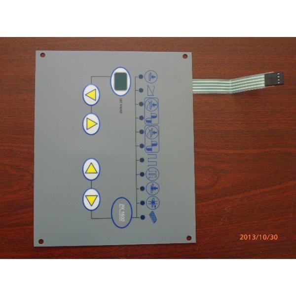 Commandez le clavier lisse de contact à membrane de sensation, panneau à tél