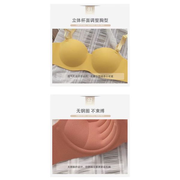 Women Bra Small Breast Cup Cheap Price Colorful Bralette Female Ab Cup Solid Colors 32-38 Sizes Hot Selling Bras Women
