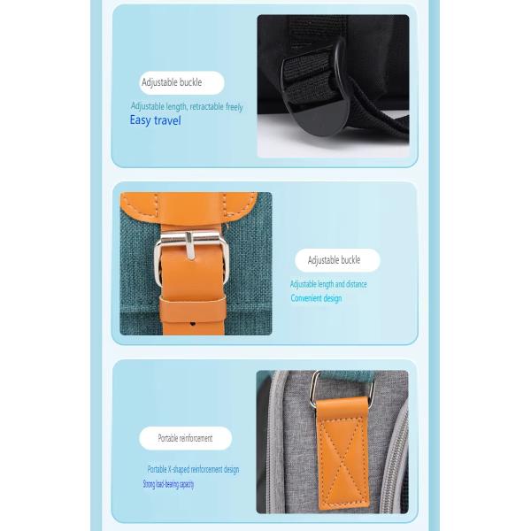 Oxford Pet Carrier Bag Semi Circle Dog Carrier Backpacks Breathable