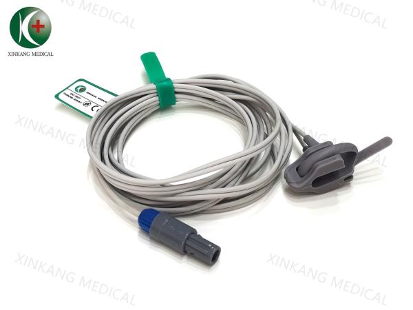Medical Adult Finger Clip Spo2 Sensor Cable for Welch Allyn