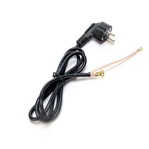 VDE Replacement Power Cord for Nail Drill 3500 K Open End Spring Power Cable PVC/Rubber Insulation